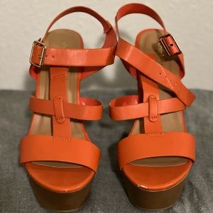 Orange Sandals